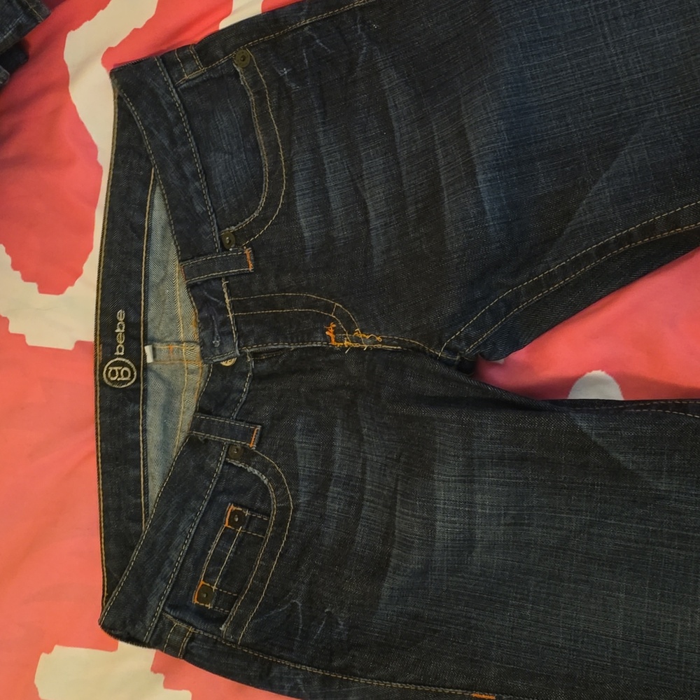 70's flair bebe jeans
